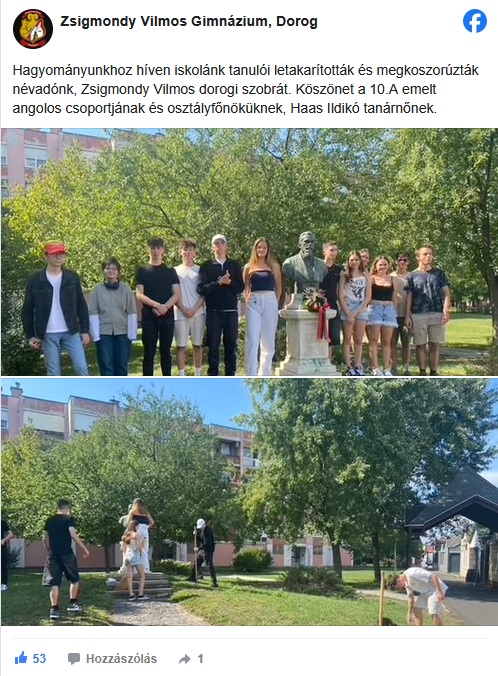 20250903 zsigmondy szobor haas web